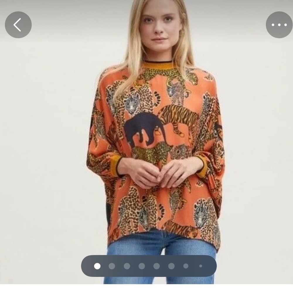 🐆🐆🐆🐆ISO Anthropologie Blouse XL 🐆🐆🐆🐆